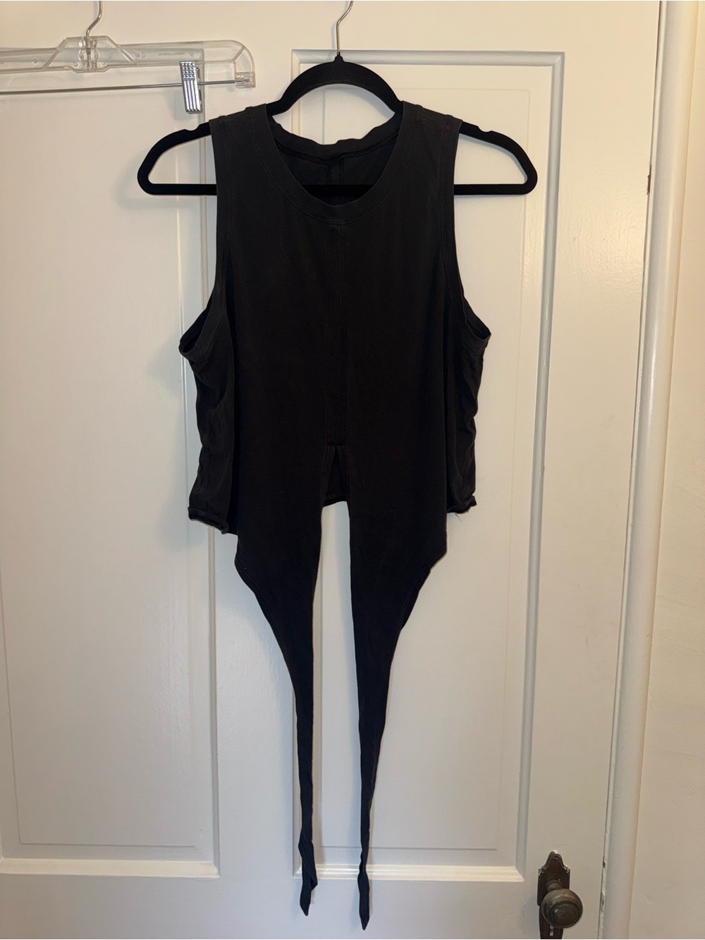 Lululemon Women’s Black Tie-Front Tank Top